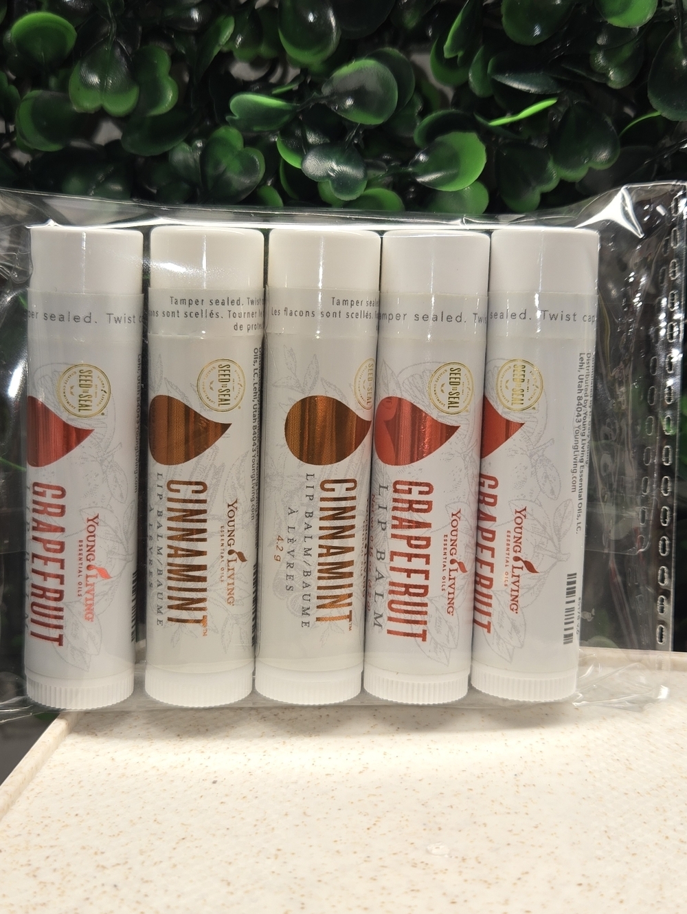 Young Living Lip‎ Balm 5-Pack